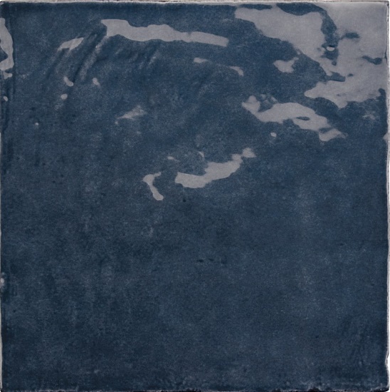 Керамическая плитка Equipe La Riviera Blue Reef 25861, цвет синий, поверхность глянцевая, квадрат, 132x132