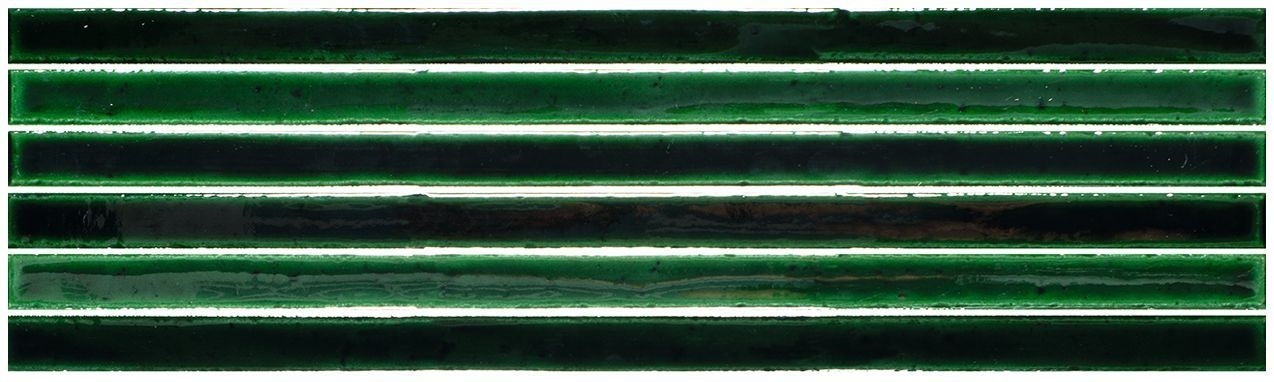 Мозаика Amadis Long Stick Jungle Crackle 8436552229224, цвет зелёный, поверхность глянцевая, прямоугольник, 130x450