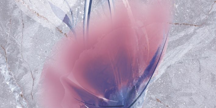 Декоративные элементы Нефрит керамика Барбадос Панно 6 04-01-1-18-05-06-1420-6, цвет розовый, поверхность матовая, прямоугольник, 300x600