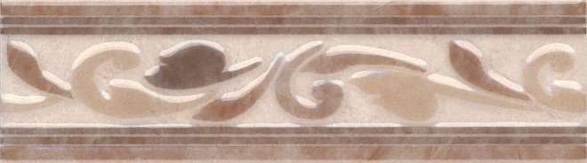 Бордюры Kerama Marazzi Бордюр Вилла Флоридиана HGD\A03\8245, цвет бежевый, поверхность глянцевая, прямоугольник, 57x200