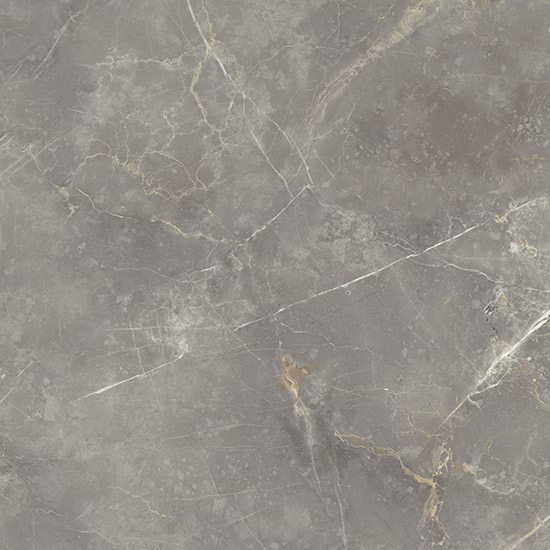 Керамогранит Fioranese Marmorea Grigio Imperiale Lev, цвет серый, поверхность полированная, квадрат, 740x740