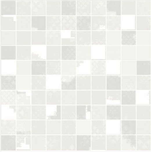 Мозаика Brennero Mos. Luce Lustro Bianco MLQMBI, цвет белый, поверхность глянцевая, квадрат, 250x250
