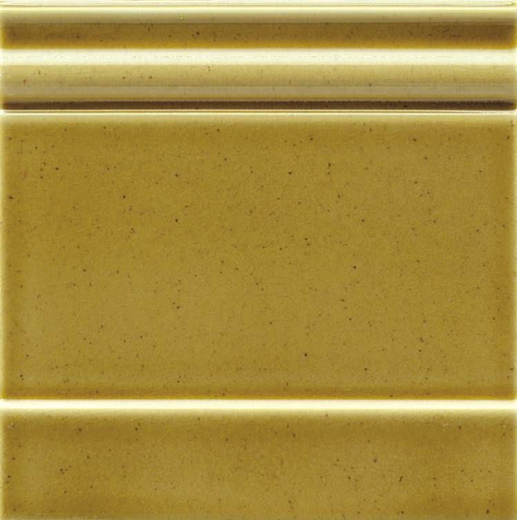 Бордюры Grazia Epoque Zoccolo Epoque D.Mustard Craquele ZOE8, цвет жёлтый, поверхность глянцевая, квадрат, 200x200