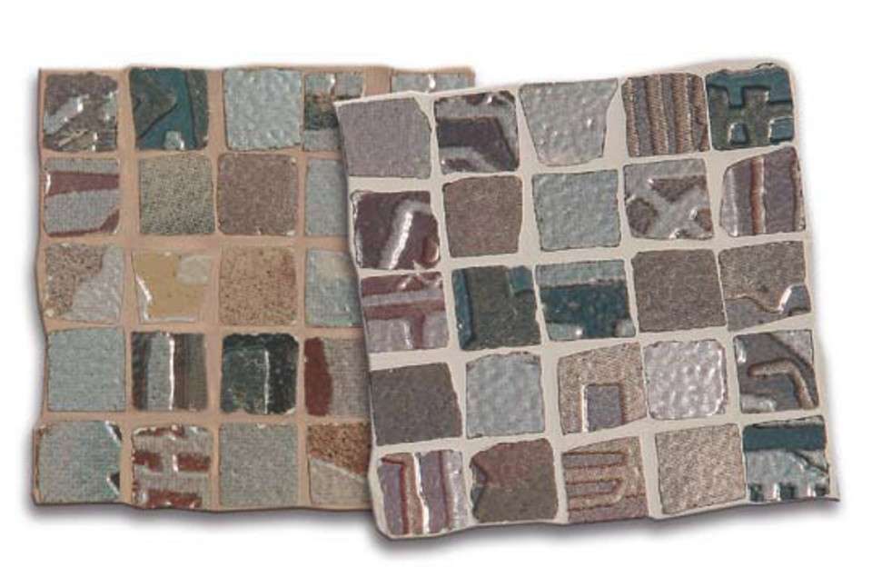 Мозаика Ker-av Mosaico Vero Arrakis (1X1) KER-MV104, цвет коричневый, поверхность глянцевая, квадрат, 300x300