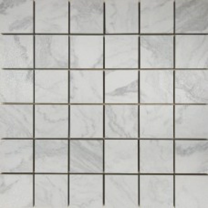 Мозаика Azteca Domino Mosaico Domino Soft White MSCDSWH, цвет белый, поверхность матовая, прямоугольник, 300x300