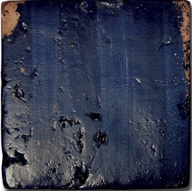 Керамическая плитка Eco Ceramica I Monasteri Blu Notte, цвет синий, поверхность матовая, квадрат, 300x300