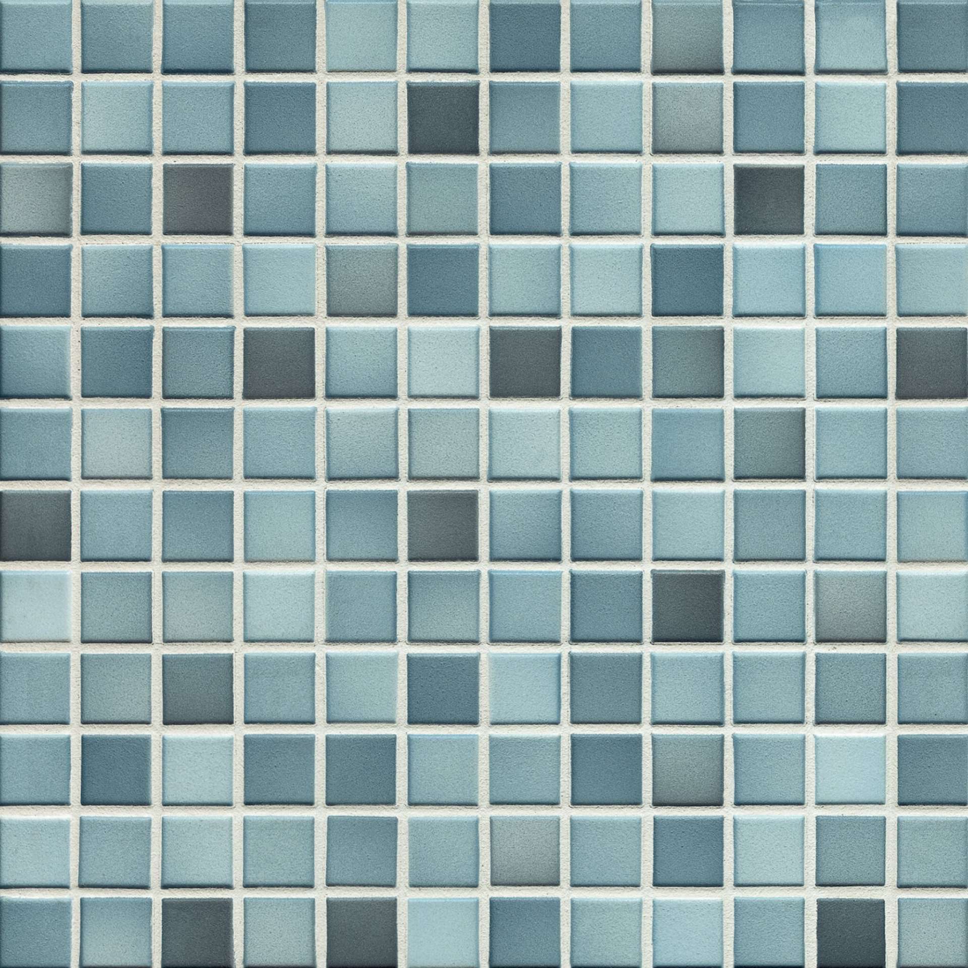 Мозаика Jasba Fresh Denim Blue-Mix 41306H, цвет голубой, поверхность матовая, квадрат, 316x316