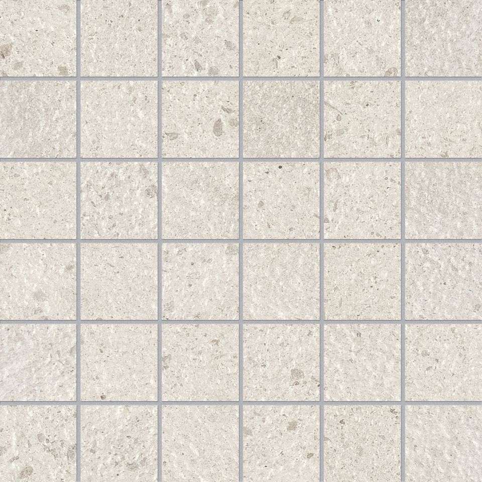 Мозаика ABK Mosaico Quadretti Walk Ivory Ret DWR03500, цвет слоновая кость, поверхность матовая, квадрат, 300x300