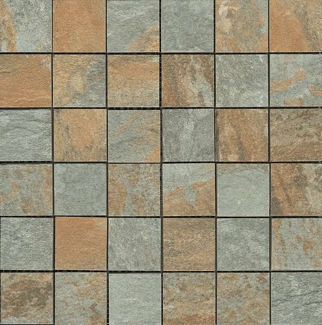 Декоративные элементы Kerama Marazzi Сланец SG173\001, цвет серый, поверхность структурированная, квадрат, 300x300