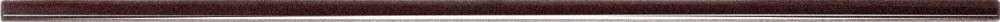 Бордюры Tubadzin Ilma Brown 1, цвет коричневый, поверхность глянцевая, прямоугольник, 10x448