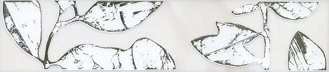 Бордюры Kerama Marazzi Бордюр Астория STG\A558\12105R, цвет белый, поверхность глянцевая, прямоугольник, 55x250