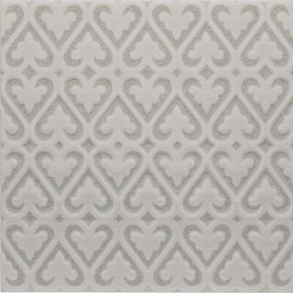 Декоративные элементы Adex ADOC4008 Relieve Persian Surf Gray, цвет серый, поверхность глянцевая, квадрат, 150x150
