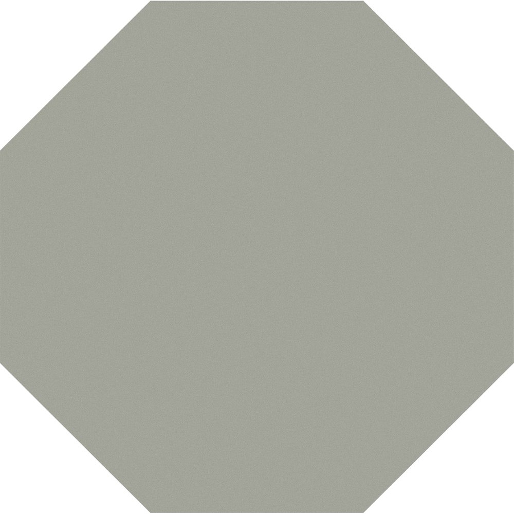 Керамогранит Kerama Marazzi Агуста серый светлый натуральный SG244600N, цвет серый, поверхность натуральная, восьмиугольник, 240x240