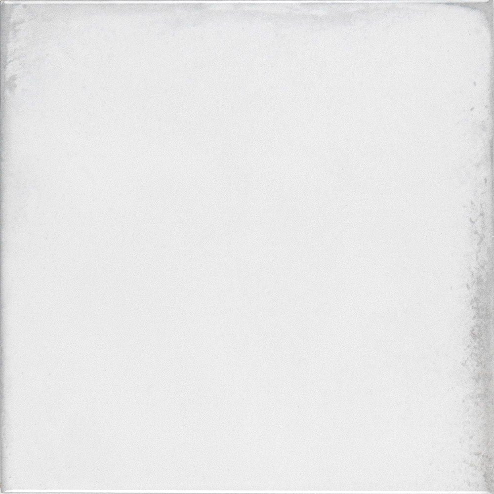Керамическая плитка CAS Mediterraneo Blanco, цвет белый, поверхность глянцевая, квадрат, 200x200