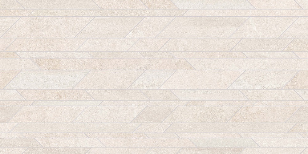 Керамогранит Flaviker Double Arrow White Nat PF60015335, цвет бежевый, поверхность натуральная, прямоугольник, 600x1200
