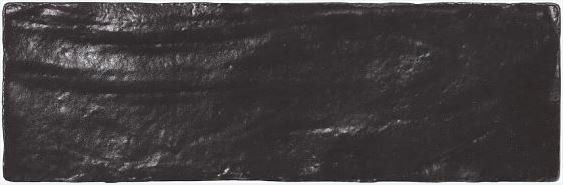 Бордюры Equipe Mallorca Black 23256, цвет чёрный, поверхность глянцевая, прямоугольник, 65x200