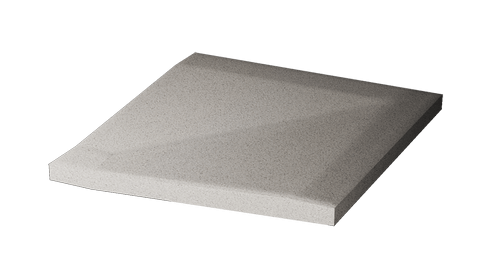 Спецэлементы Rako Taurus Granit TTR11076, цвет серый, поверхность матовая, квадрат, 100x100