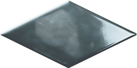 Керамическая плитка Bestile Bondi Diamond Ocean, цвет синий, поверхность матовая, ромб, 100x200