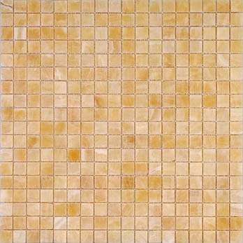 Мозаика Premium Marble Honey Onyx Polished, цвет жёлтый, поверхность полированная, квадрат, 300x300