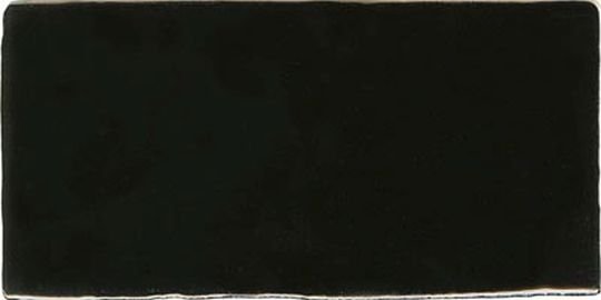 Керамическая плитка Decocer Devon Black, цвет чёрный, поверхность глянцевая, кабанчик, 75x150