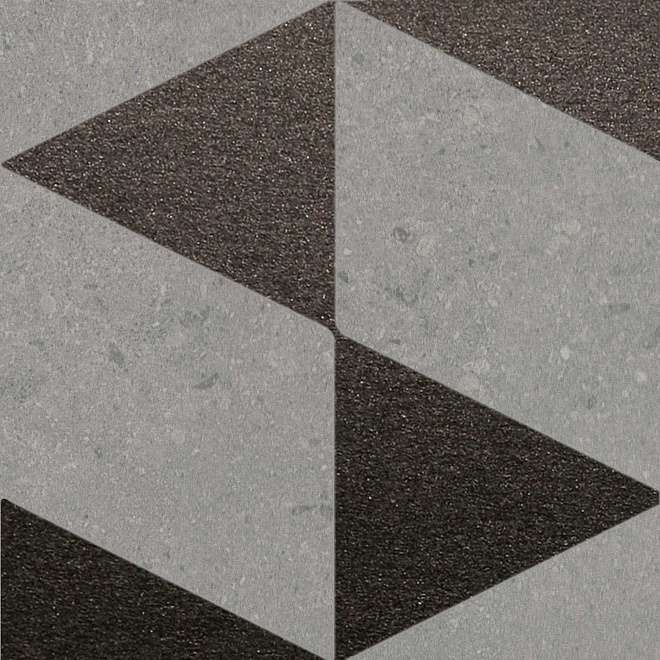 Декоративные элементы Kerama Marazzi Матрикс Серый Темный SBD040\SG1591, цвет серый, поверхность матовая, квадрат, 200x200