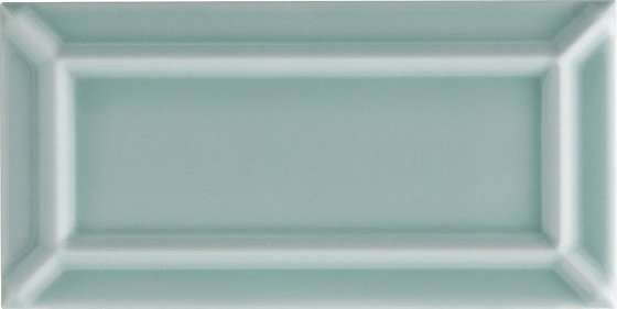 Керамическая плитка Adex ADNE1108 Liso Edge Sea Green, цвет зелёный, поверхность глянцевая, кабанчик, 75x150