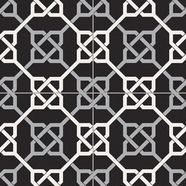Керамогранит Gaya Fores Nautic Black, цвет разноцветный чёрный, поверхность матовая, квадрат, 332x332