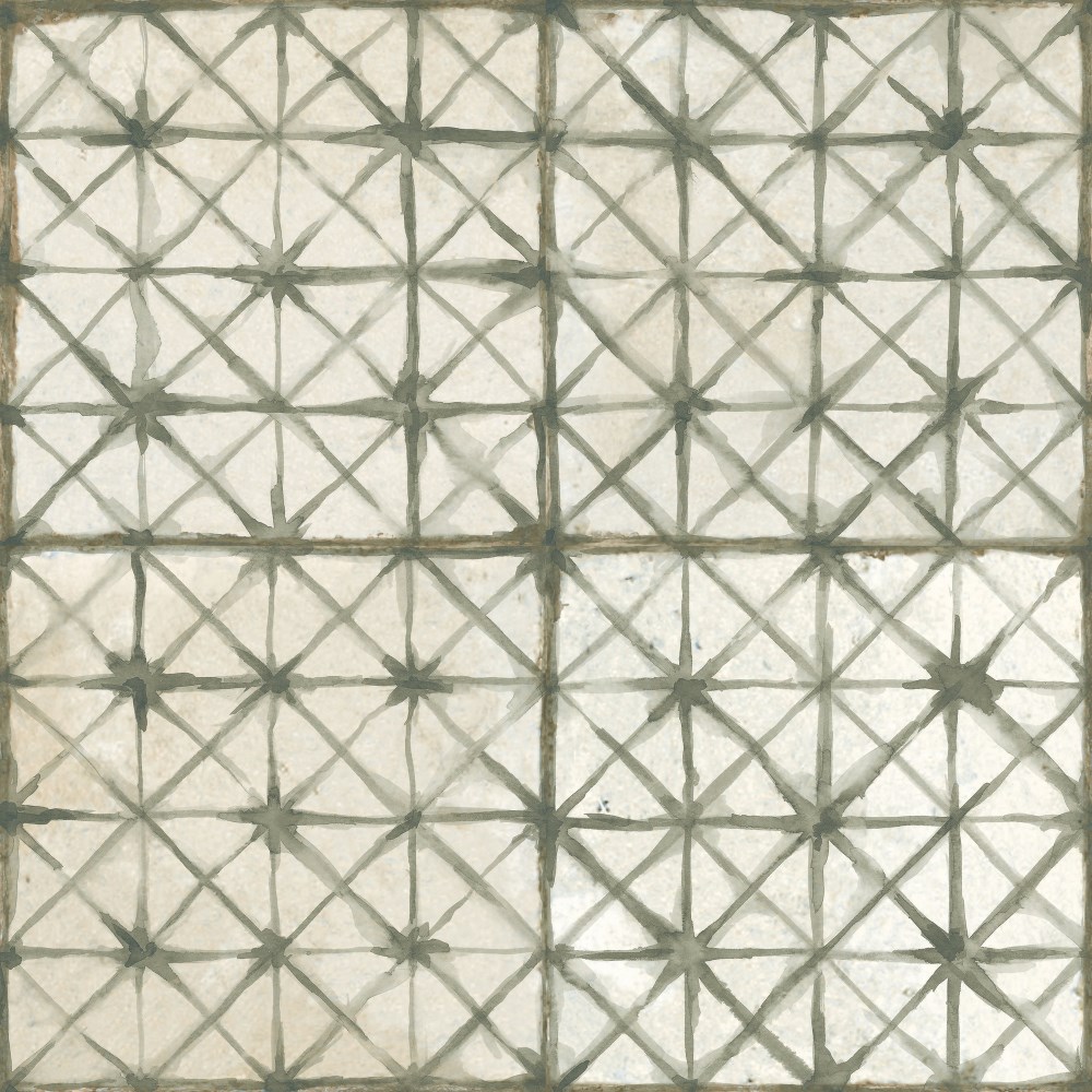 Керамическая плитка Peronda FS Temple Sage 24714, цвет зелёный, поверхность матовая, квадрат, 450x450