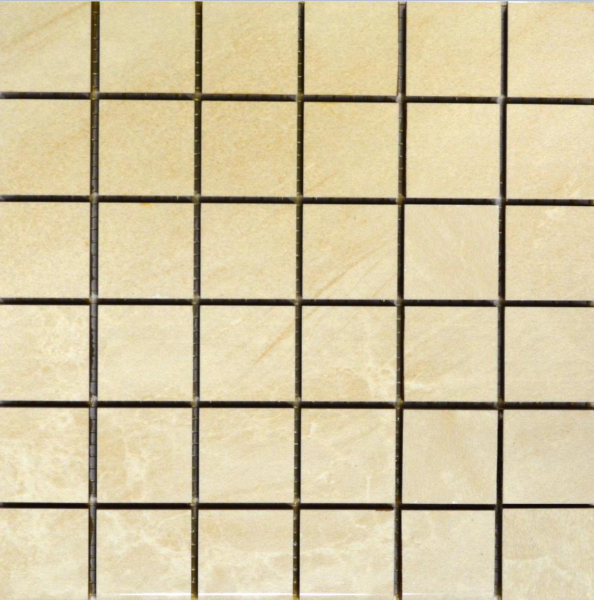 Мозаика Belleza Атриум Мозаика Бежевая, цвет бежевый, поверхность матовая, квадрат, 200x200