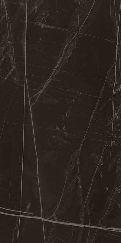 Керамогранит La Faenza TREX 12N LP, цвет чёрный, поверхность лаппатированная, прямоугольник, 600x1200
