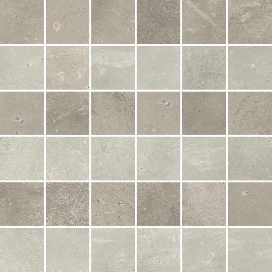 Мозаика Cerim Maps Light Grey Mosaic 3D 747452, цвет серый, поверхность натуральная, квадрат, 300x300