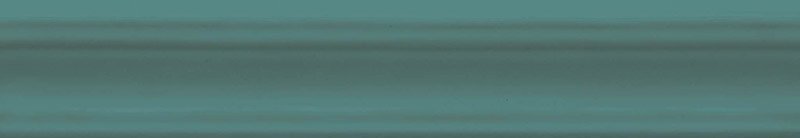 Бордюры Cifre Opal Moldura Emerald, цвет бирюзовый, поверхность глянцевая, прямоугольник, 50x300