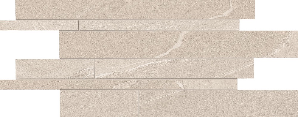 Мозаика Ergon Stone Talk Listelli Sfalsati Martellata Sand Naturale EDQQ, цвет бежевый, поверхность натуральная, прямоугольник, 300x600