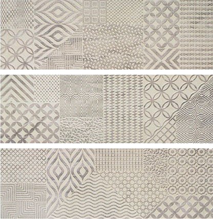 Панно Porcelanite Dos 9515 Comp. Blanco Zenit III, цвет серый, поверхность матовая, квадрат, 900x900