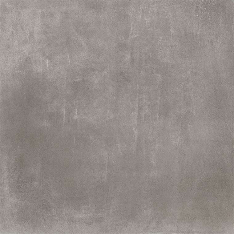 Керамогранит Rak Basic Concrete Dark Grey, цвет серый тёмный, поверхность матовая, квадрат, 750x750