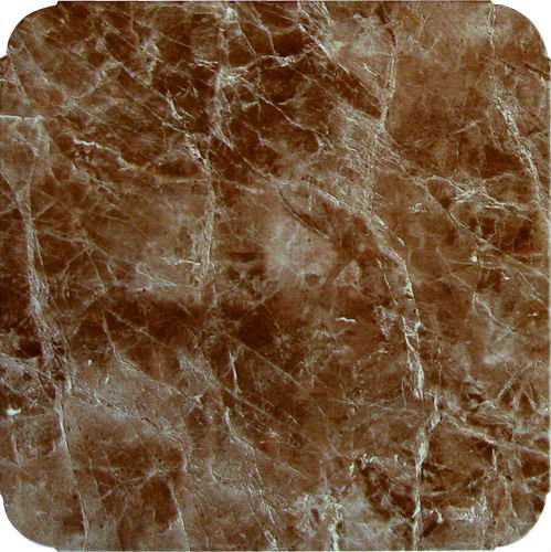 Керамическая плитка Estile Marble Estrella Marron, цвет коричневый, поверхность матовая, квадрат, 450x450