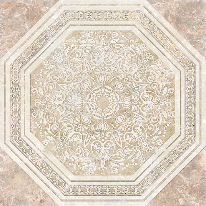 Керамогранит Absolut Keramika Bali, цвет бежевый, поверхность матовая, квадрат, 600x600