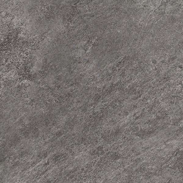 Керамогранит Prime Ceramics Rock Anthracite, цвет серый, поверхность матовая, квадрат, 600x600