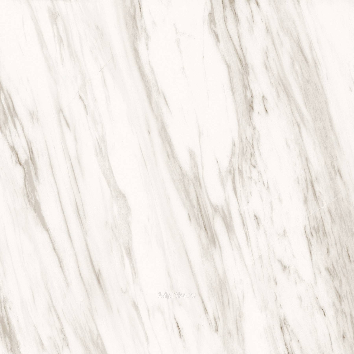Керамогранит Art Ceramic Laster White, цвет серый, поверхность полированная, квадрат, 600x600