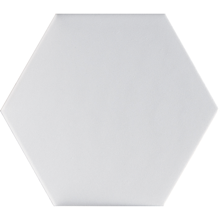 Керамическая плитка L'Antic Colonial Faces H2 Blanco L138000251, цвет белый, поверхность матовая, шестиугольник, 130x150