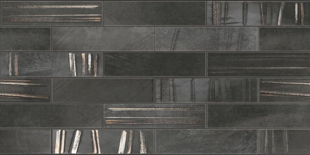 Декоративные элементы Belleza Синай Черный 04-01-1-18-05-04-2346-0, цвет чёрный, поверхность матовая, прямоугольник, 300x600