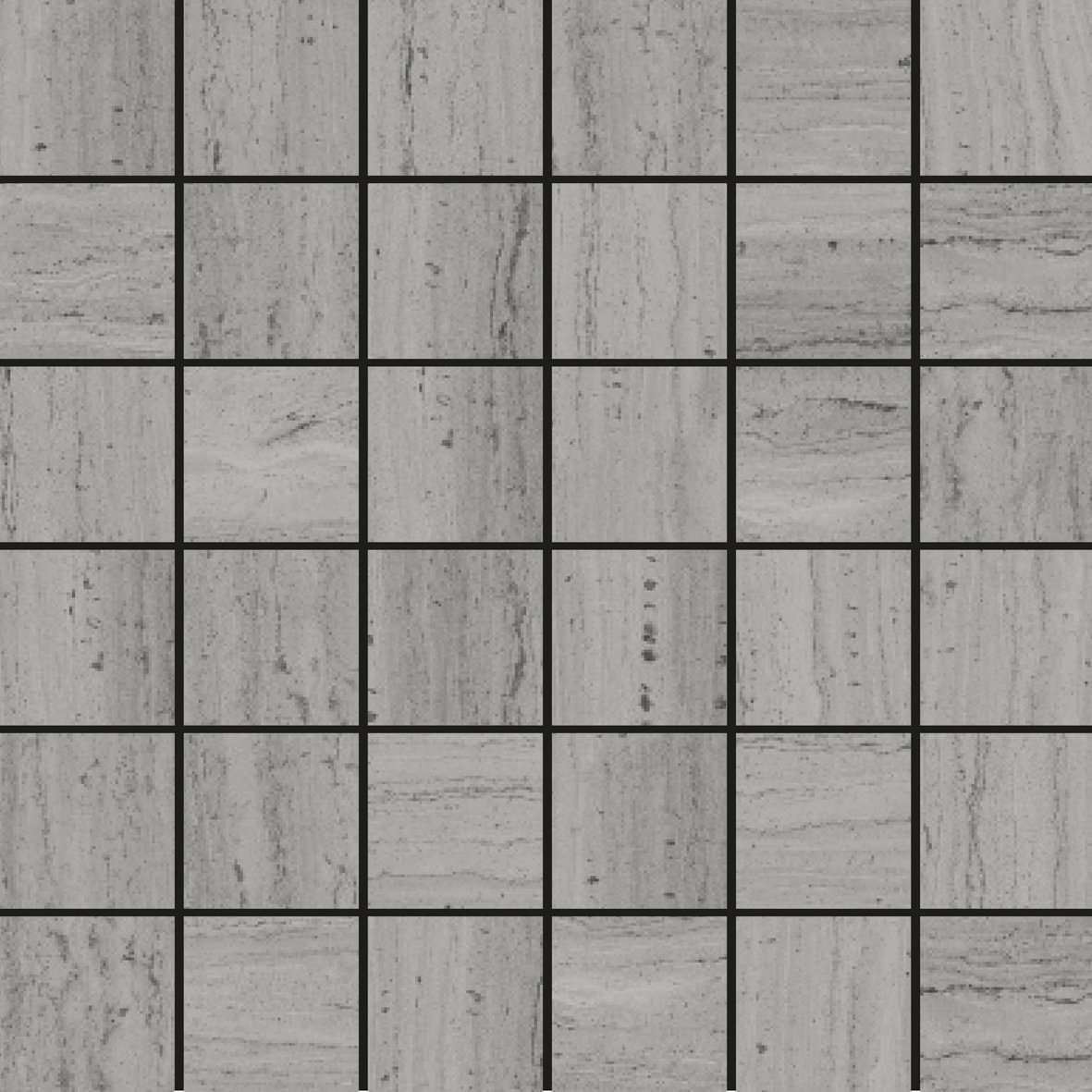 Мозаика Aparici Marbox Serpentine Nat Mos 5X5, цвет серый, поверхность матовая, квадрат, 298x298