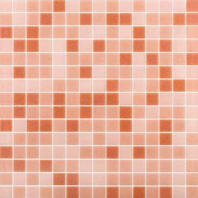 Мозаика Alma Mosaic Смеси 20 Rose (m) CNS/110(m), цвет розовый красный, поверхность глянцевая, квадрат, 327x327