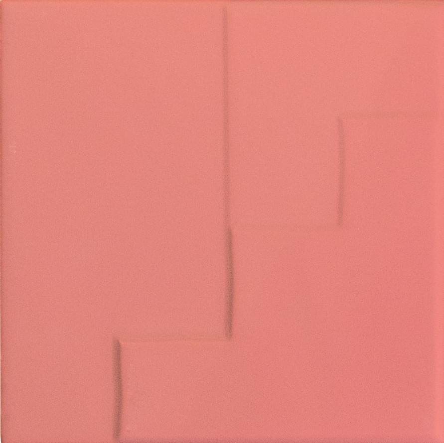Декоративные элементы Wow Casbah Decor Mix Teja 129490, цвет розовый, поверхность матовая, квадрат, 125x125