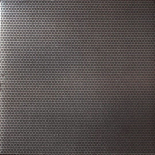 Керамическая плитка Dune Shapes 4 Transverse 1 Metal 187627, цвет чёрный тёмный, поверхность глянцевая, квадрат, 147x147
