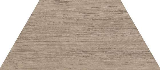 Керамогранит Wow 60 Grad Trapezium Wood Mid 120282, цвет коричневый, поверхность матовая, прямоугольник, 98x230