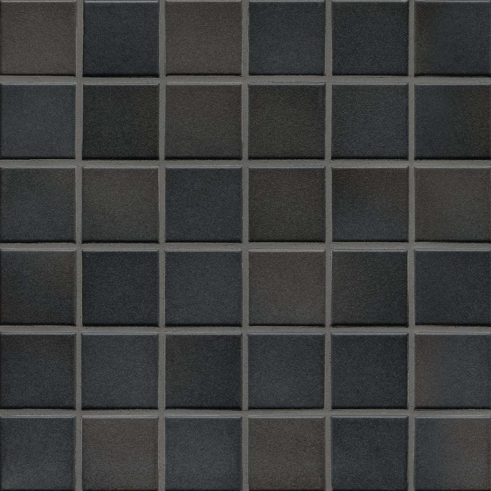 Мозаика Jasba Fresh Midn. Black-Mix 41425H, цвет чёрный, поверхность матовая, квадрат, 297x297