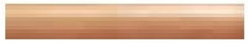 Бордюры ABK Petraia Quarter Round Ocra A500511, цвет коричневый, поверхность матовая, прямоугольник, 25x125
