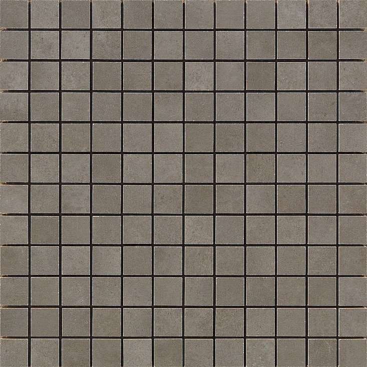 Мозаика Ragno Rewind Mosaico Peltro R4YW, цвет серый, поверхность матовая, квадрат, 300x300