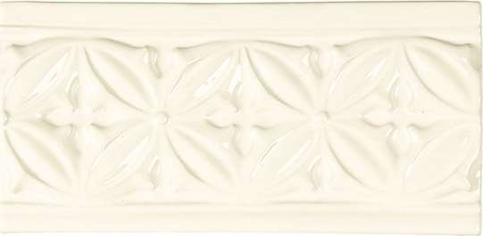 Бордюры Adex ADST4047 Relieve Gables Bamboo, цвет бежевый, поверхность глянцевая, прямоугольник, 100x198